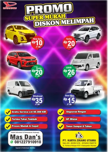 Promo Kredit Murah Daihatsu temanggung